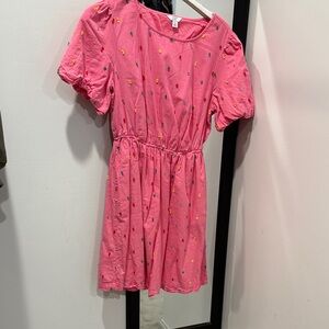 Crown and Ivy Dress with Colorful Accents nwot